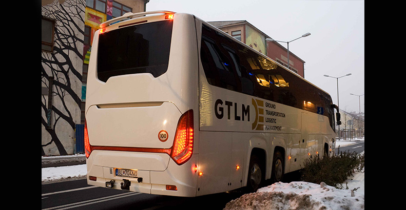 GTLM buses fleet 48 seater back